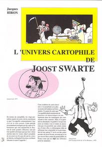 Un article sur l'illustrateur Joost Swarte