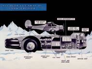 Dessin éclaté du Snow Cruiser